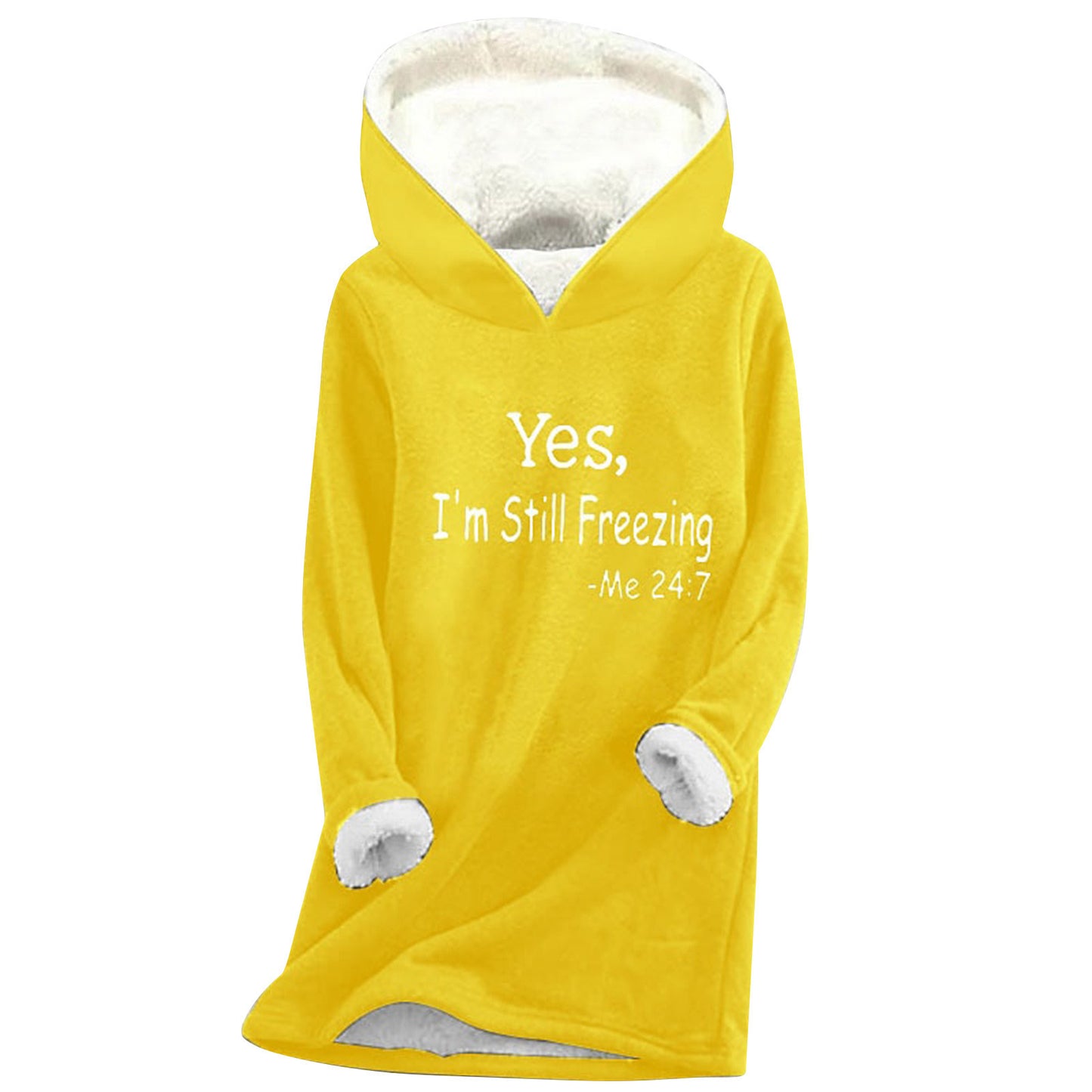 Women's Offset Print Pullover Long Sleeve Casual Plush Sweater