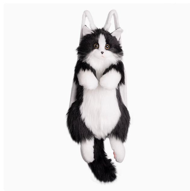 Cow Cat Backpack Simulation Plush Toy