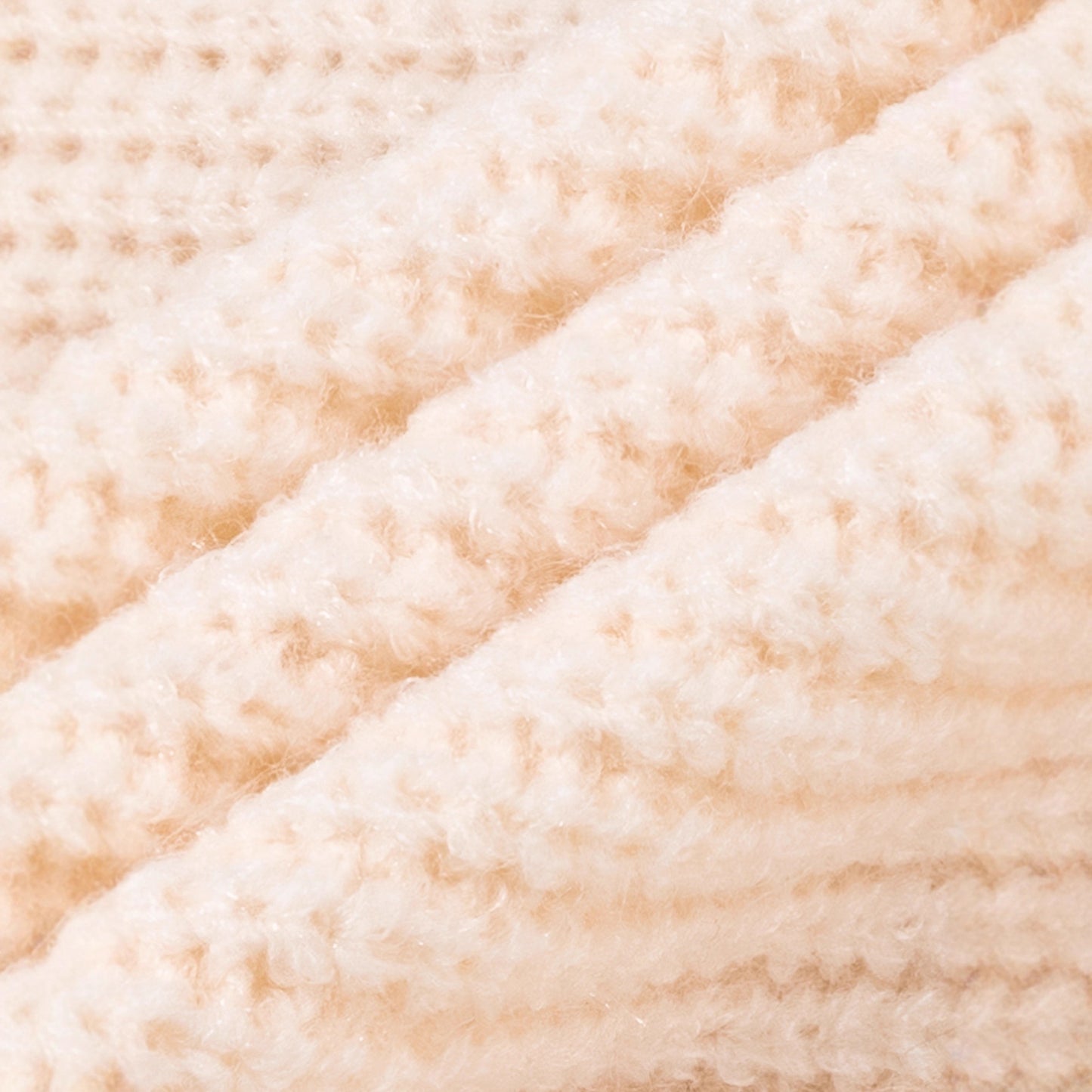 New Romantic Artistic And Pastoral-Style Thickened Round-Knit Daisy Sweater