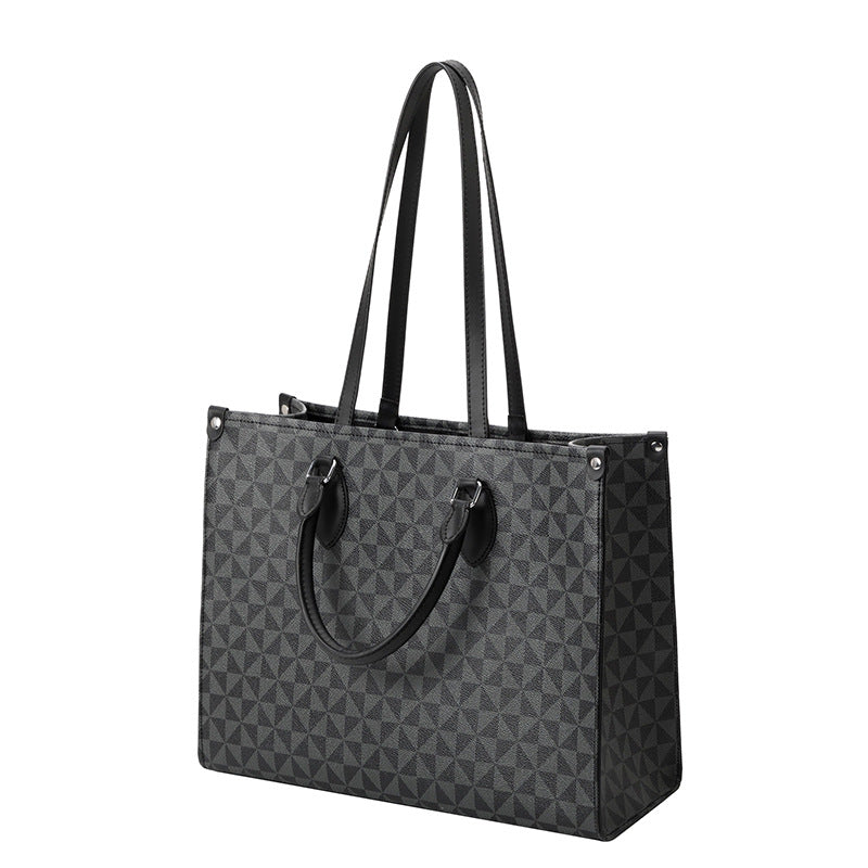 Ny Fashion Pendler Dame Tote Taske Stor Kapacitet Enkelt Skuldertaske