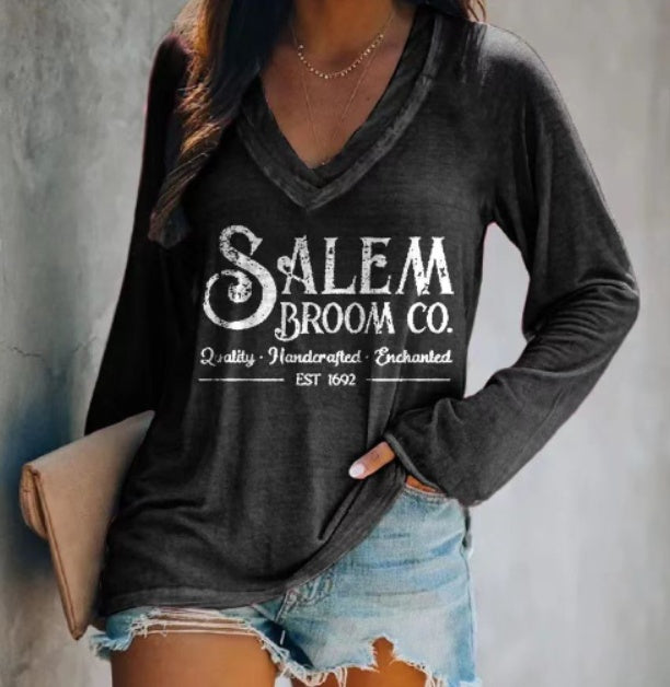 Autumn Christmas Women's Long-sleeved T-shirt
