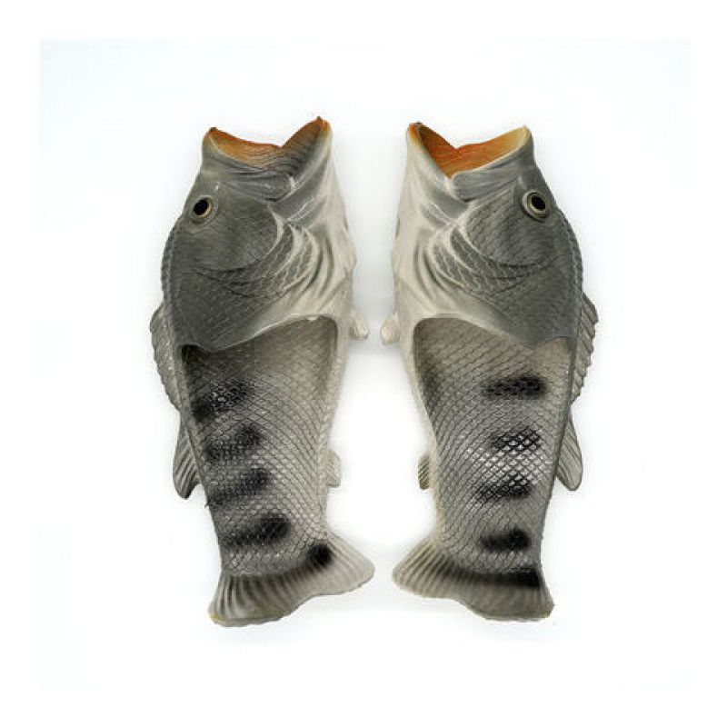 Fish Slippers Men's Funny Creative Personality Fashion Korean Version Of The Trend Of Flip-flops