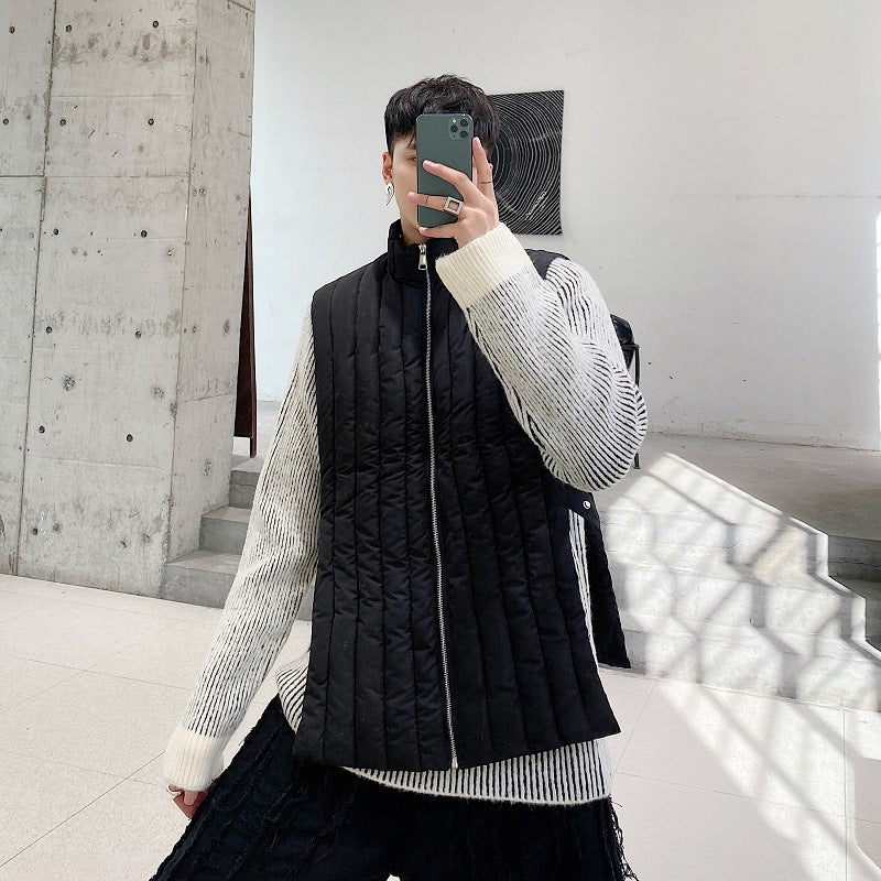 Versatile Simple Men's Small Cotton-padded Jacket