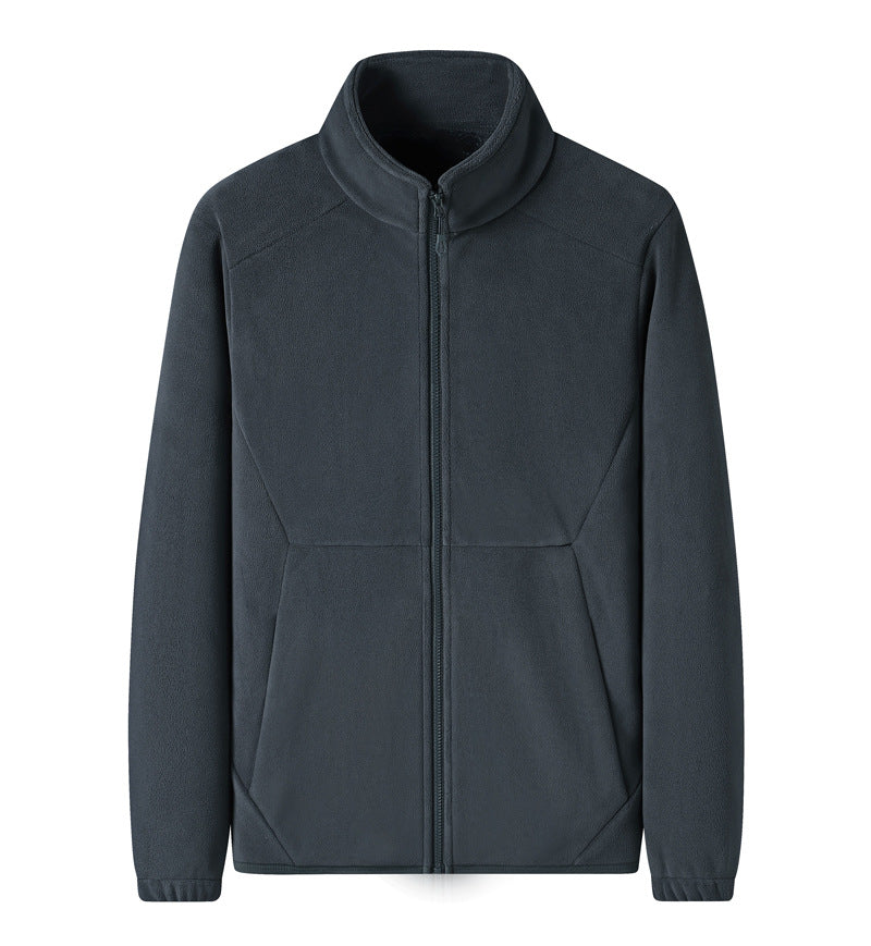 Sweater Couple Lambswool Double-sided Fleece Jacket