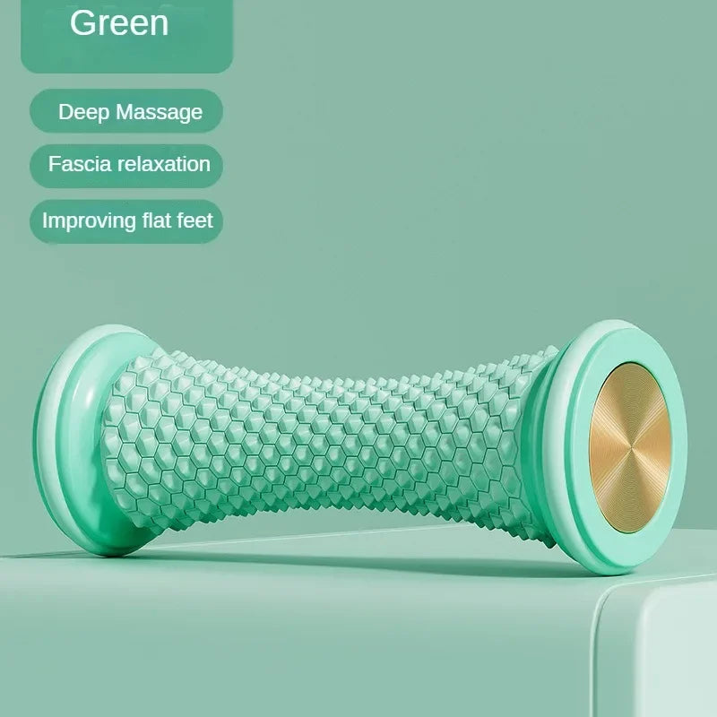 Fodrulle til lindring af plantar fasciitis og hæl-, fod- og svangsmerter Refleksologimassager til afslapning af ryg-, ben- og håndmuskler
