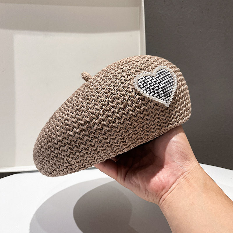 Knitted Breathable Beret Children Versatile Fashion