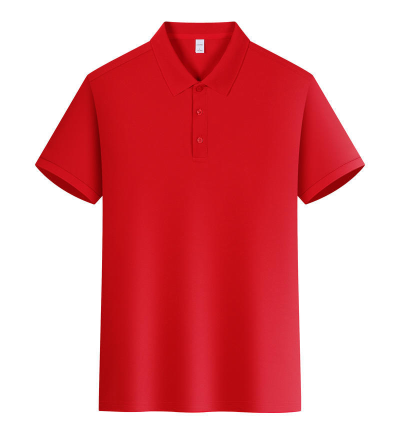 Short-sleeve Ice-feel Workwear With A Lapel Collar