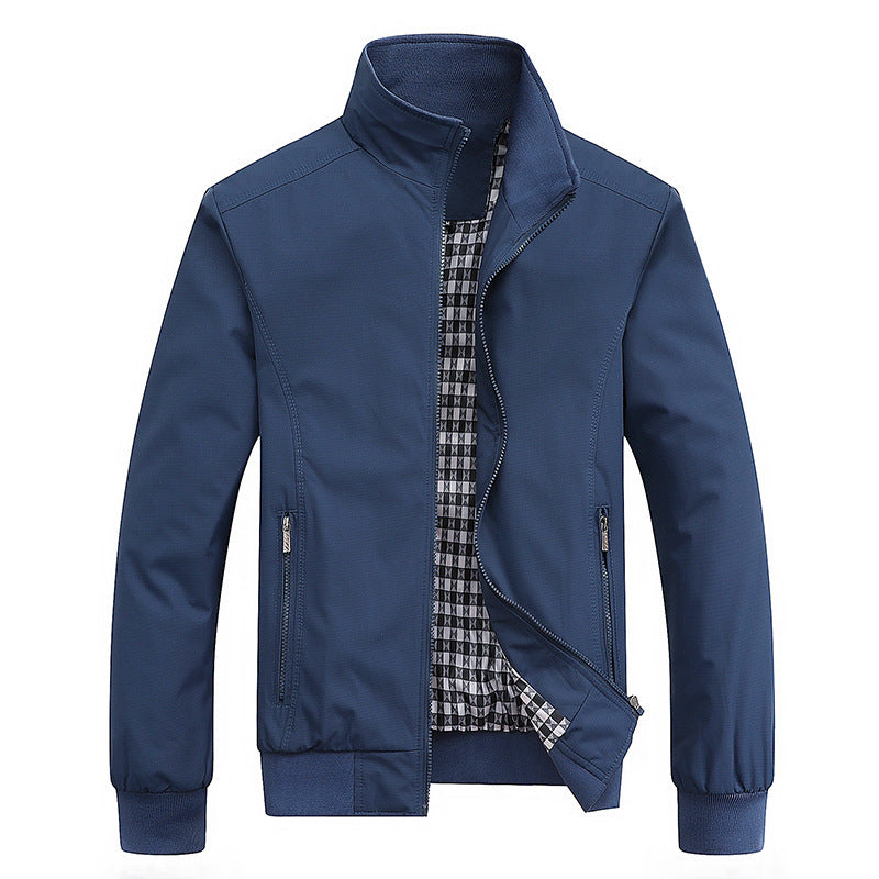 Men's Korean-style Cool Air Force Zipper Jacket