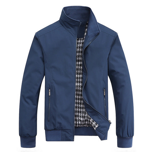 Men's Korean-style Cool Air Force Zipper Jacket