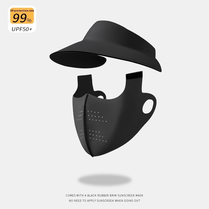 Top Sun Hat Women's UV Protection Summer Face Mask Face Mask
