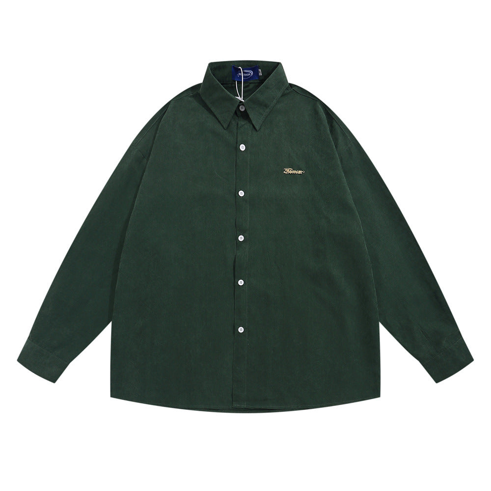 Casual Long-sleeved Shirt Men's Coat