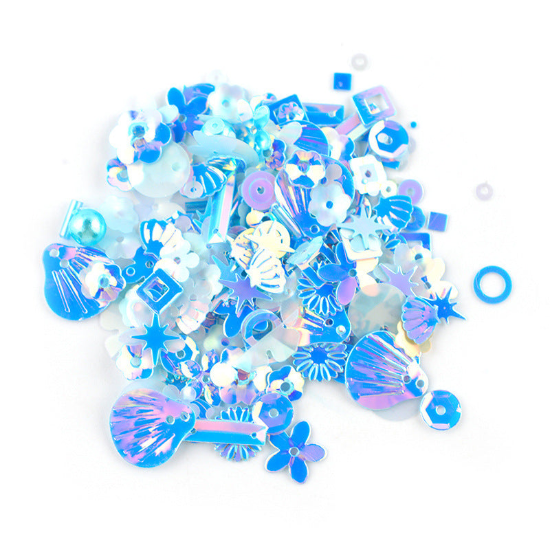 DIY Pearl Sequins Mixed Epoxy Filler