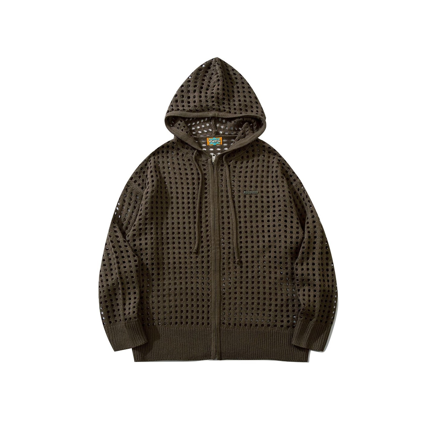 Men's Sweater Knitted Cardigan Hooded Coat