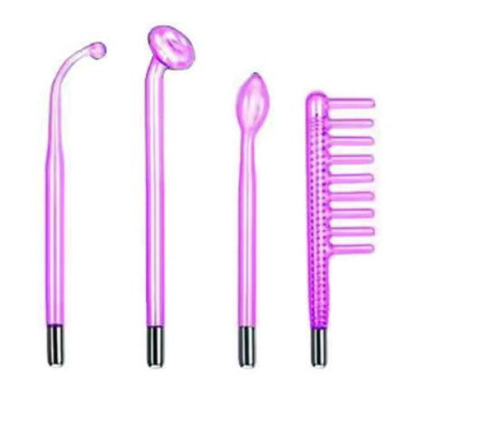 High Frequency Electrotherapy Instrument Glass Tube Accessories