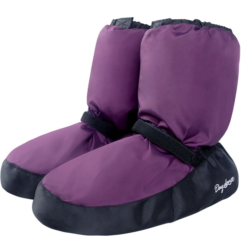 Winter Warm Ballet Shoes Female Practice Shoes