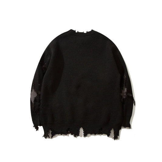 Europæisk og amerikansk fashion brand knivrevet sweater