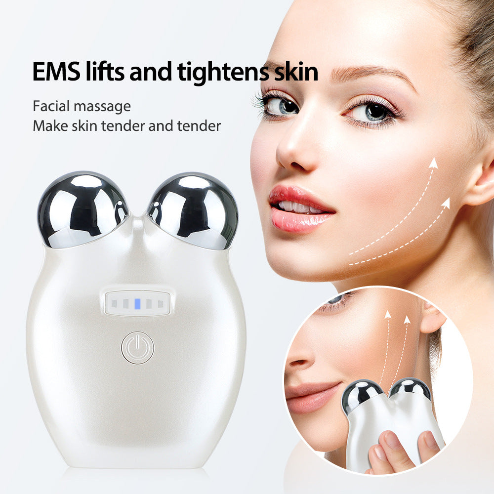 New Beauty Instrument With 5-speed Micro Current Roller Tension And Tightening