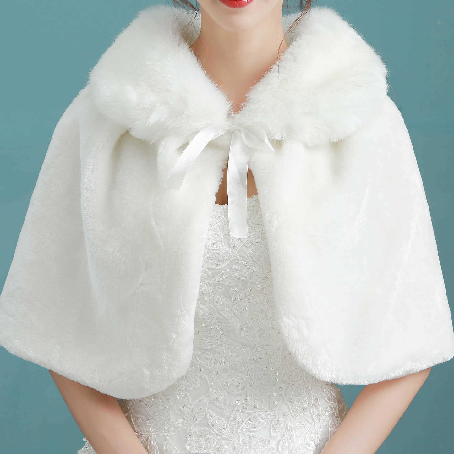 Cape Fur Coat Autumn And Winter Thick Warm Coat