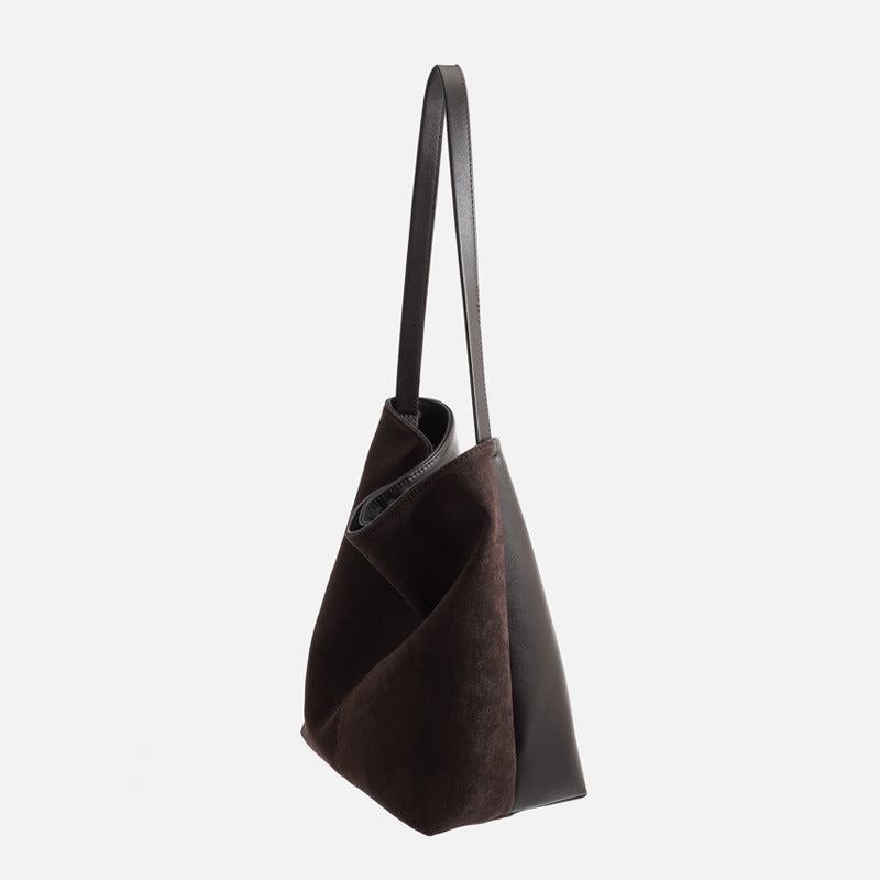 Womens Retro High-Capacity Bag For FallWinter