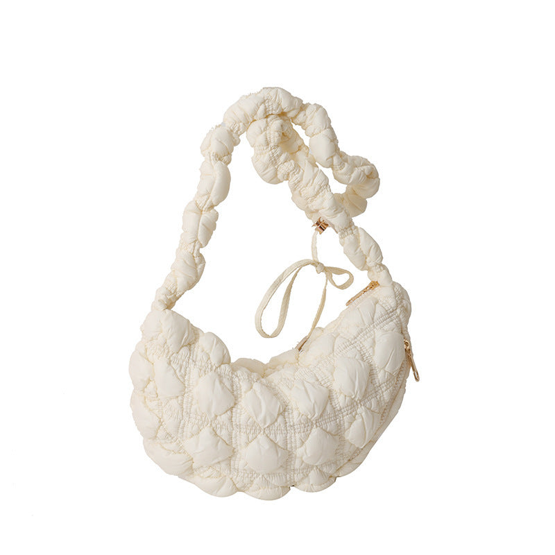 Cloud Bag Bubble Pleated Down Lightweight