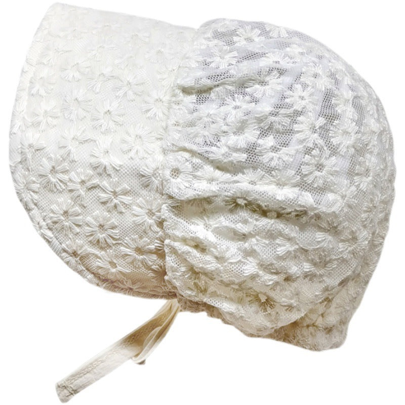 Baby Girl Lace Breathable Sun Hat