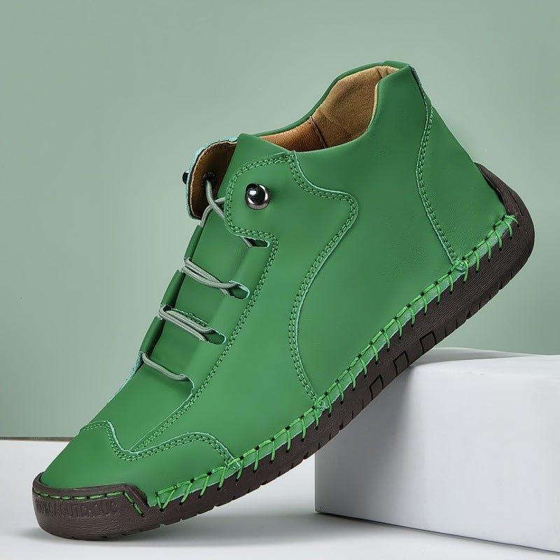 Womens Stylish Casual Stitched Flat Shoes