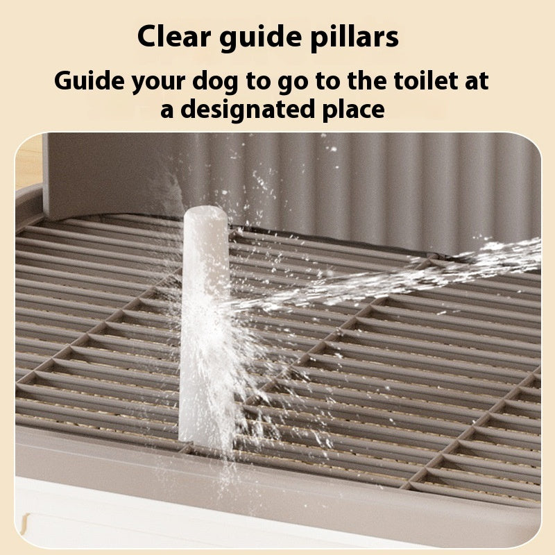 Large Dog Anti-stepping Easy To Clean Pet Dog Urinal