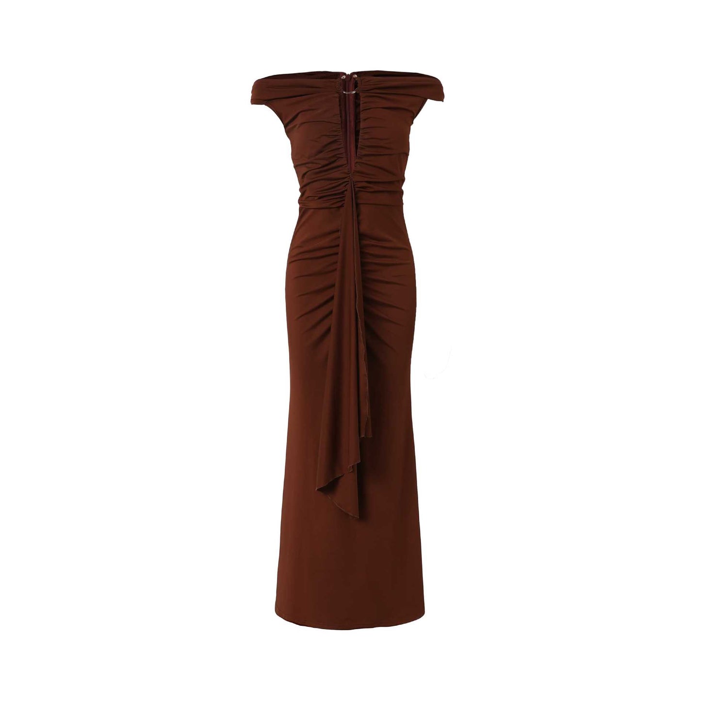 Women's Fashionable Sexy Spliced Ribbon Dress
