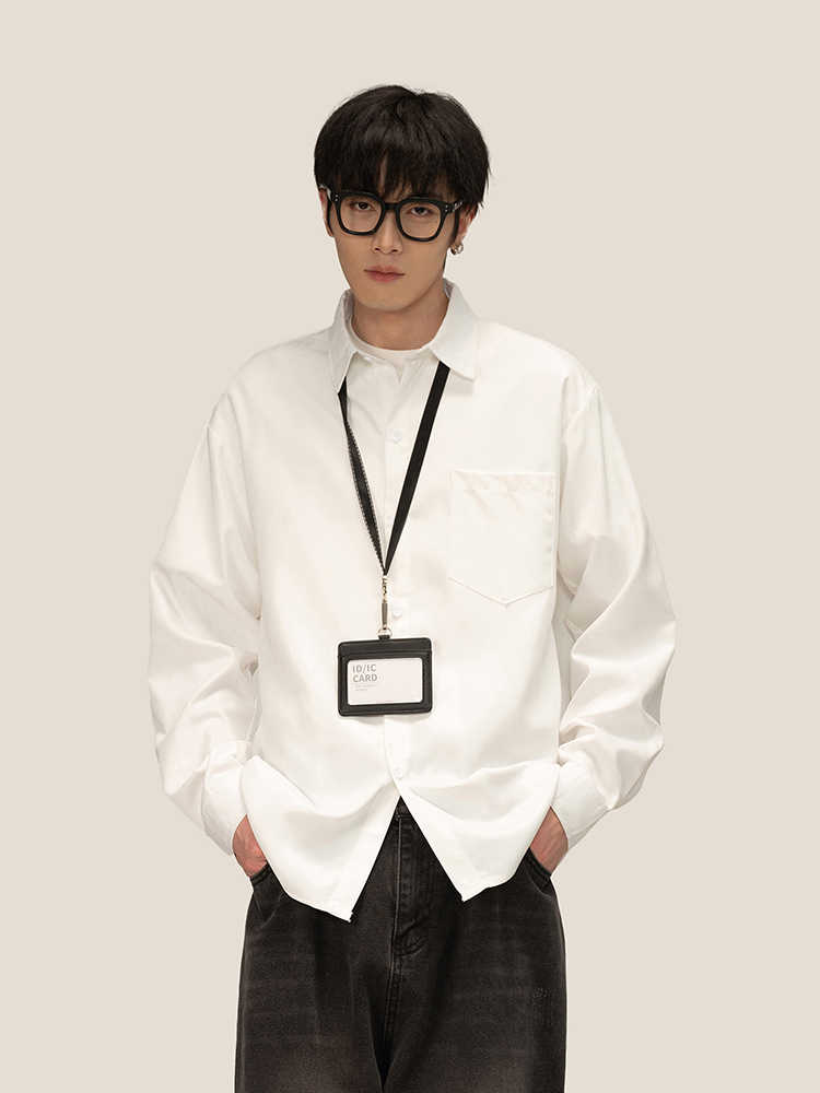 Casual Mens Base-layer Shirt For Layering