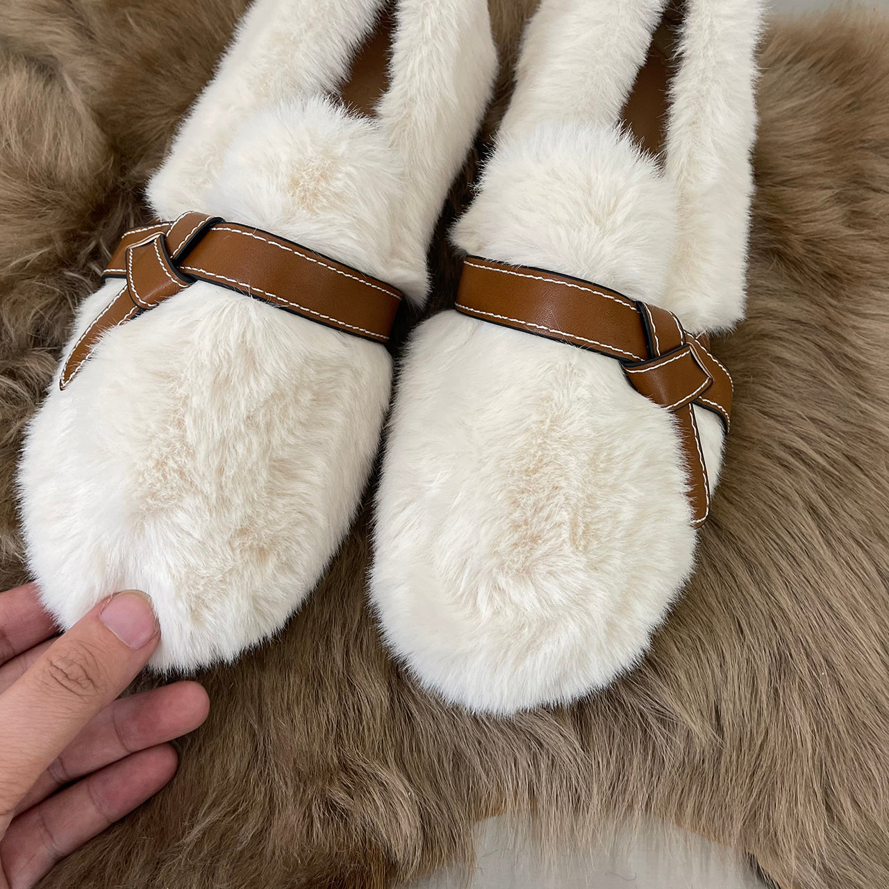 Inner Heightening Warm Thick Sole Plus Fleece Shoes