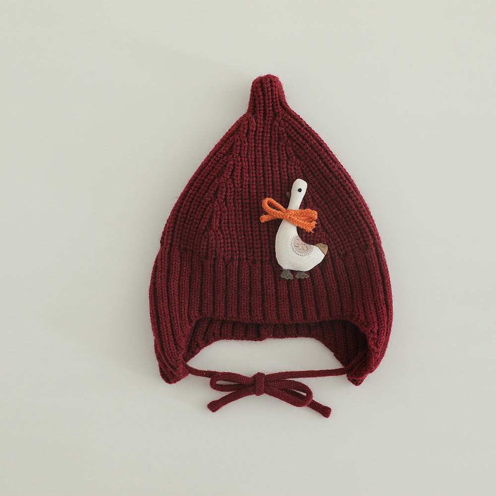 Autumn And Winter Thermal And Windproof Knitted Earlobe Hat