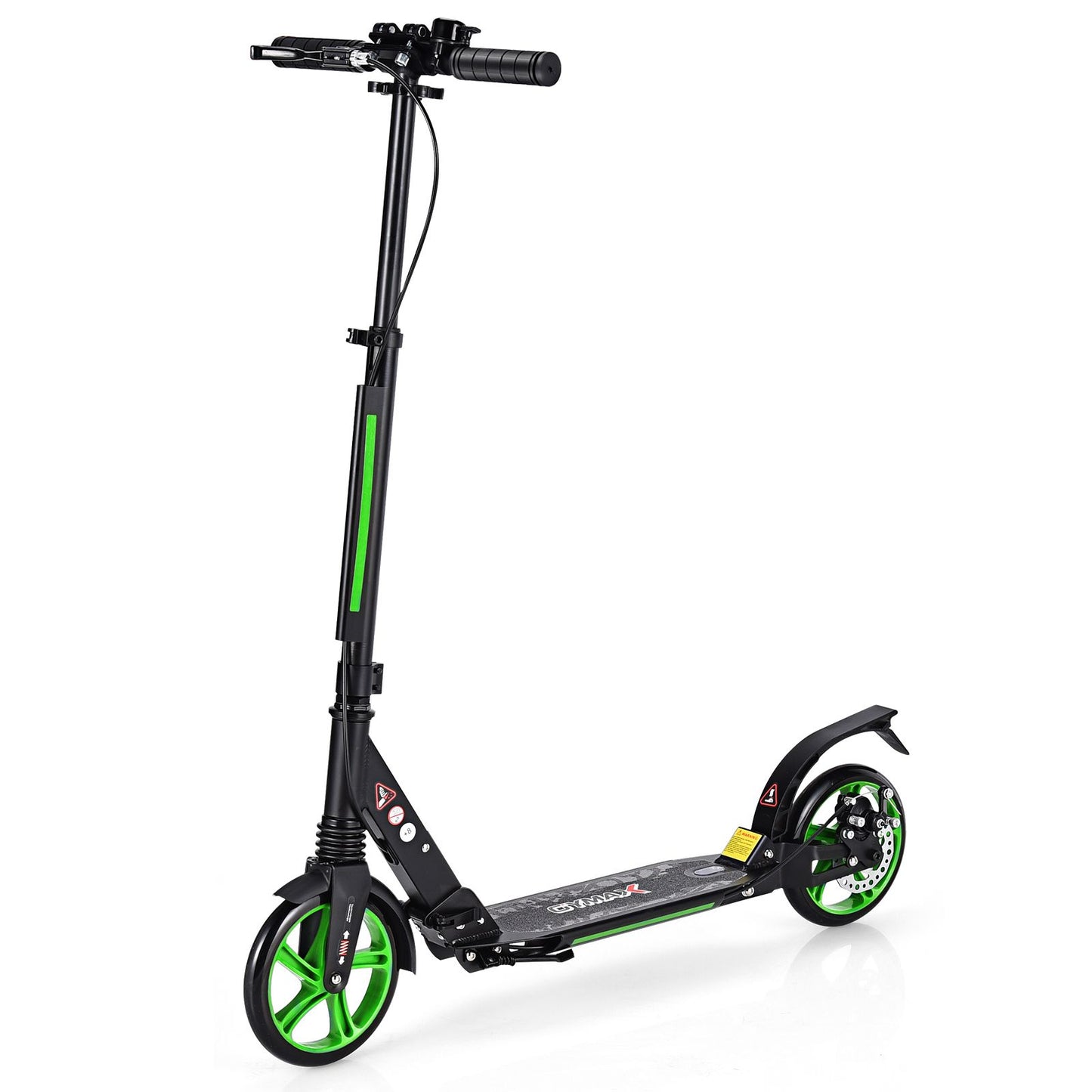 Klappbarer Kickscooter Mit Klingel & Ständer Höhenverstellbarer Scooter Roller Tretroller