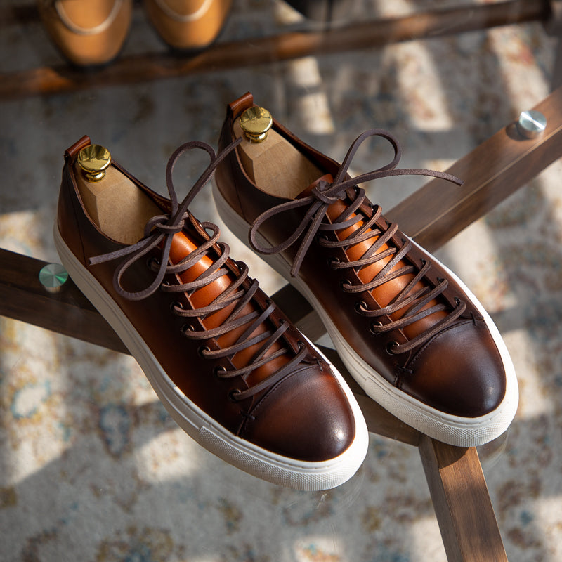 Retro All-match Casual Lace-up Sneakers Håndlavede