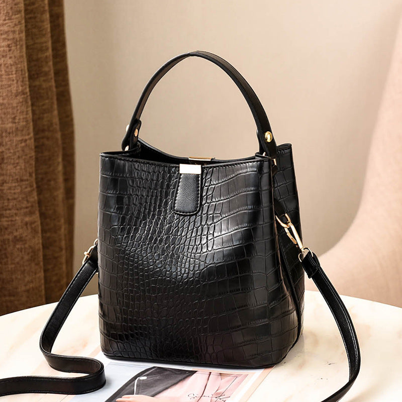 Women's Bag Korean Fashion Casual Bucket Bag Shoulder Bag Messenger Bag One Generation Delivery Bag Female Bags
