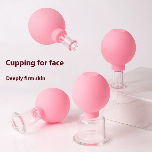 Facial Beauty Scraping Cupping Device Massage Lifting Facial Meridian Dredging Gadget Vacuum Jar Walking Device