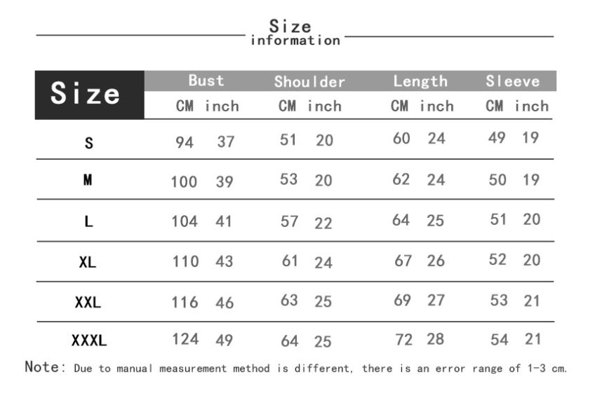 Autumn And Winter European And American Men's And Women's Long Sleeves