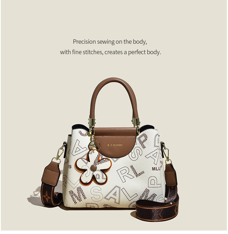 Retro Fashion Large Capacity Crossbody Shoulder Bag
