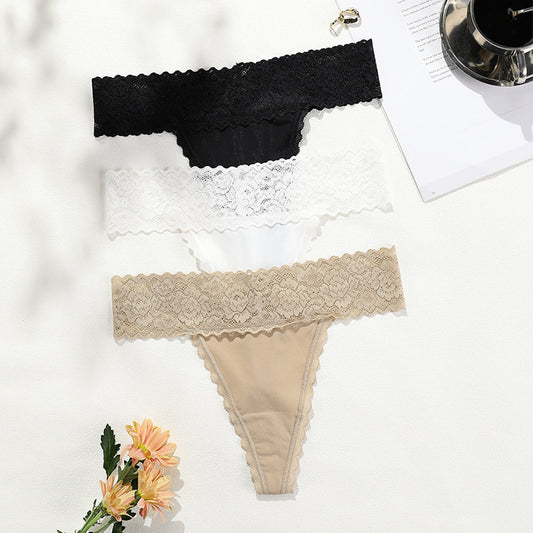 Seamless Low Waist Cotton Crotch Sports Fitness Women's Underwear