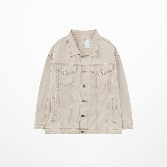 Lapel Jacket Loose Top Stitching Tooling