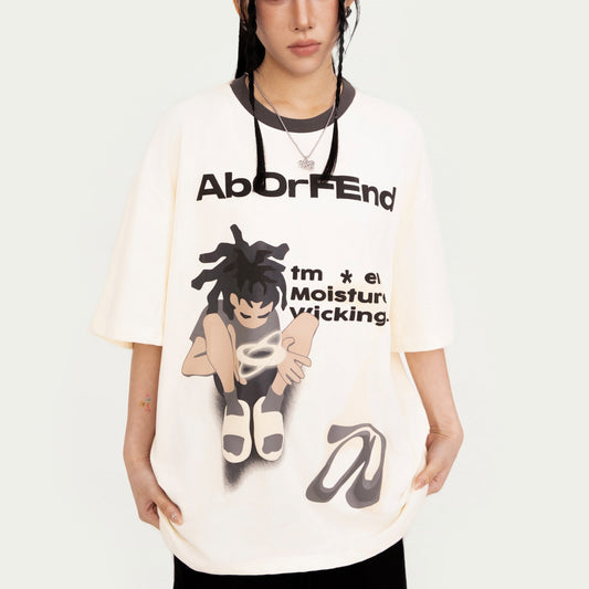 T-shirt Men And Women Couple Loose Fashion Brand