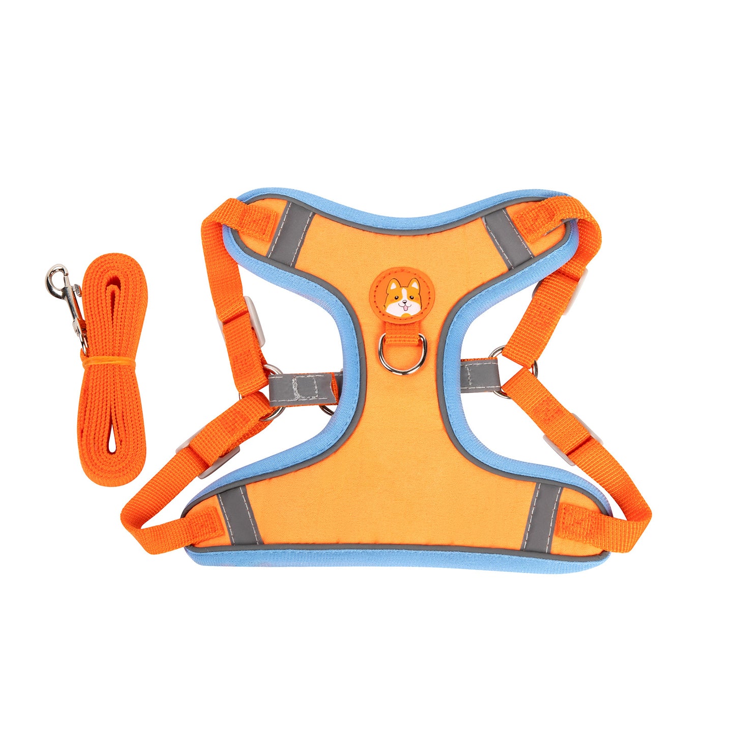 Dog Haulage Rope Package Adjustable Anti Breaking Loose Vest Pet Harness