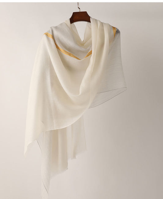 Autumn And Winter Ring Velvet Long Shawl