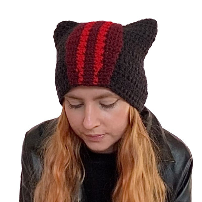 Personality Fashion Striped Retro All-matching Hat