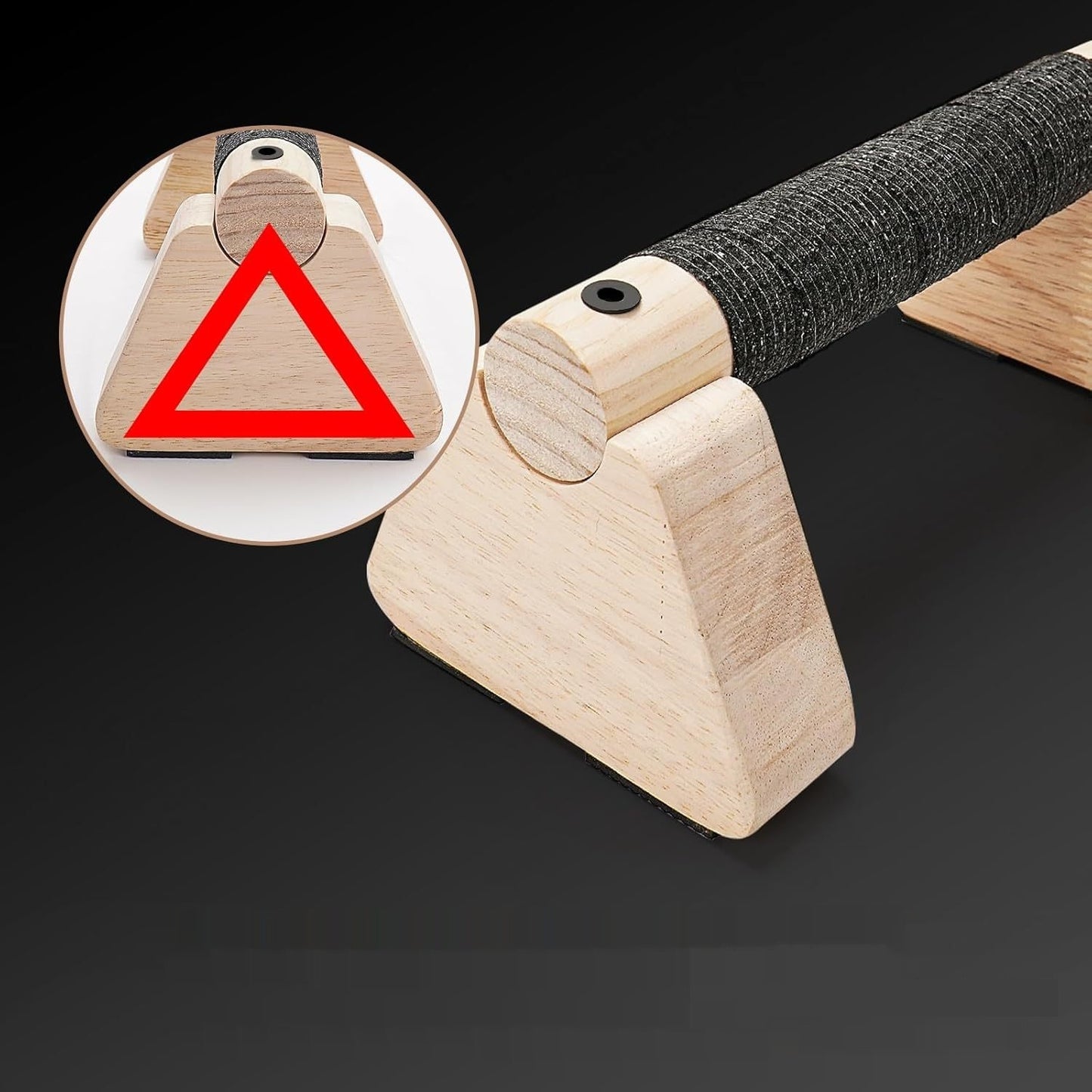 Solid Wood Arm Workout Support Bracket