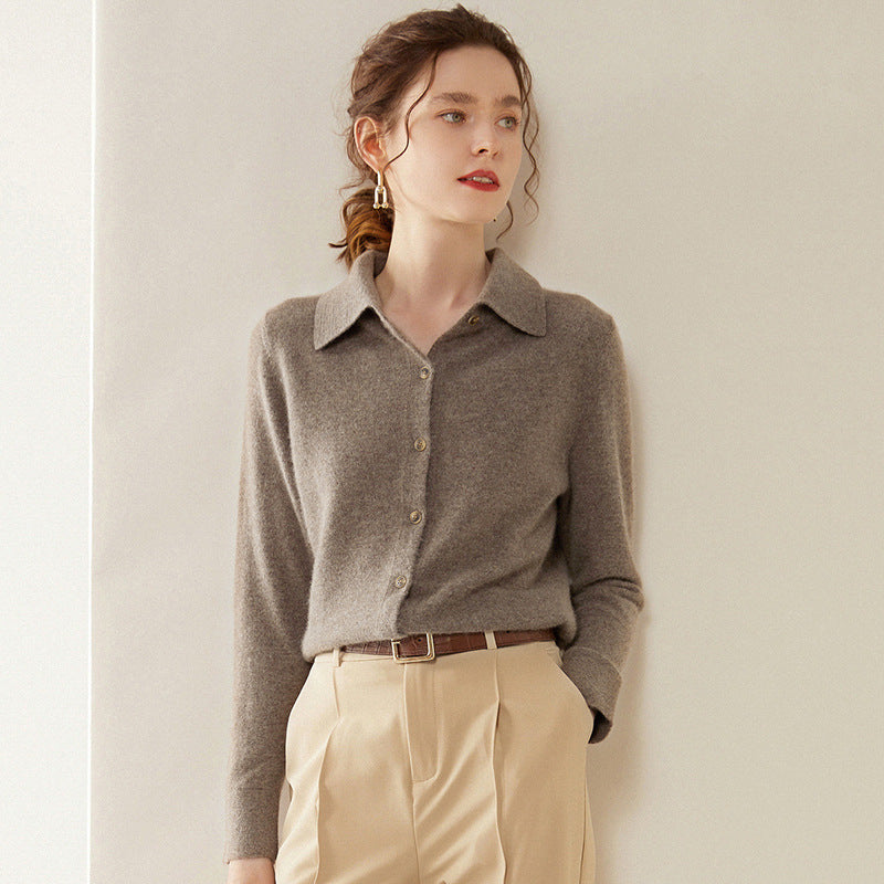 Strikket Sweatshirt Slim Fit Slankende Pasform Base