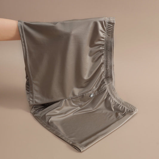 Ice Silk Men's Underwear High-end Smooth Satin Loose