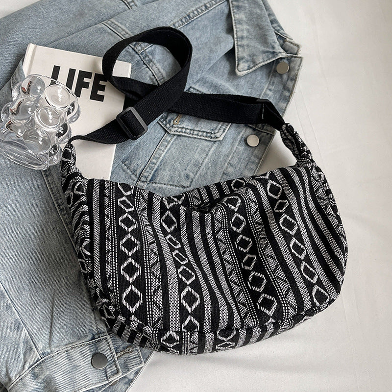 Large-capacity Vintage Versatile Crossbody Bag Fashionable