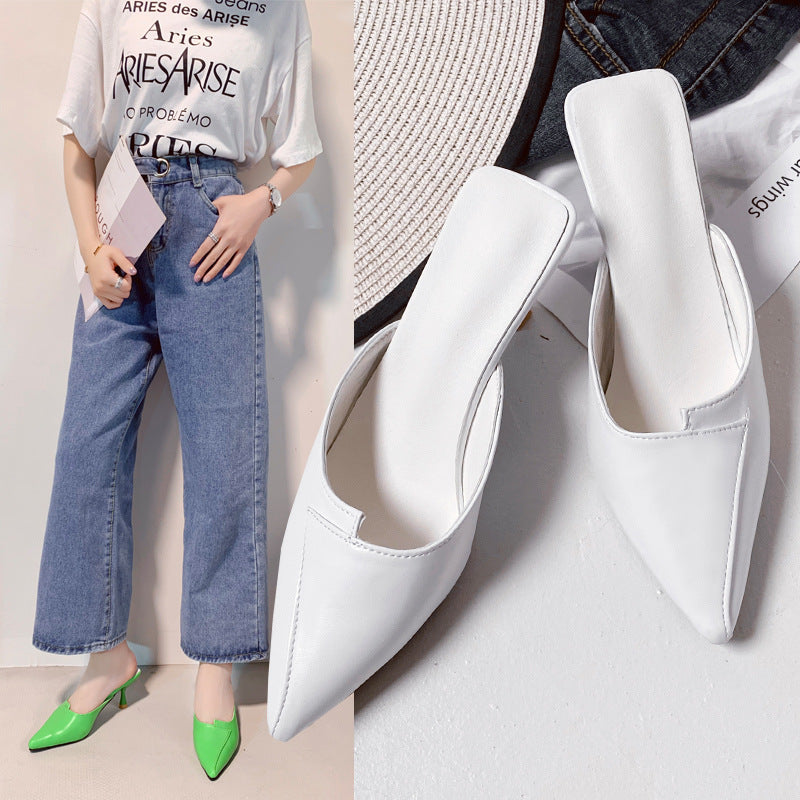 Fashion Simple Pointed Stiletto High Heels