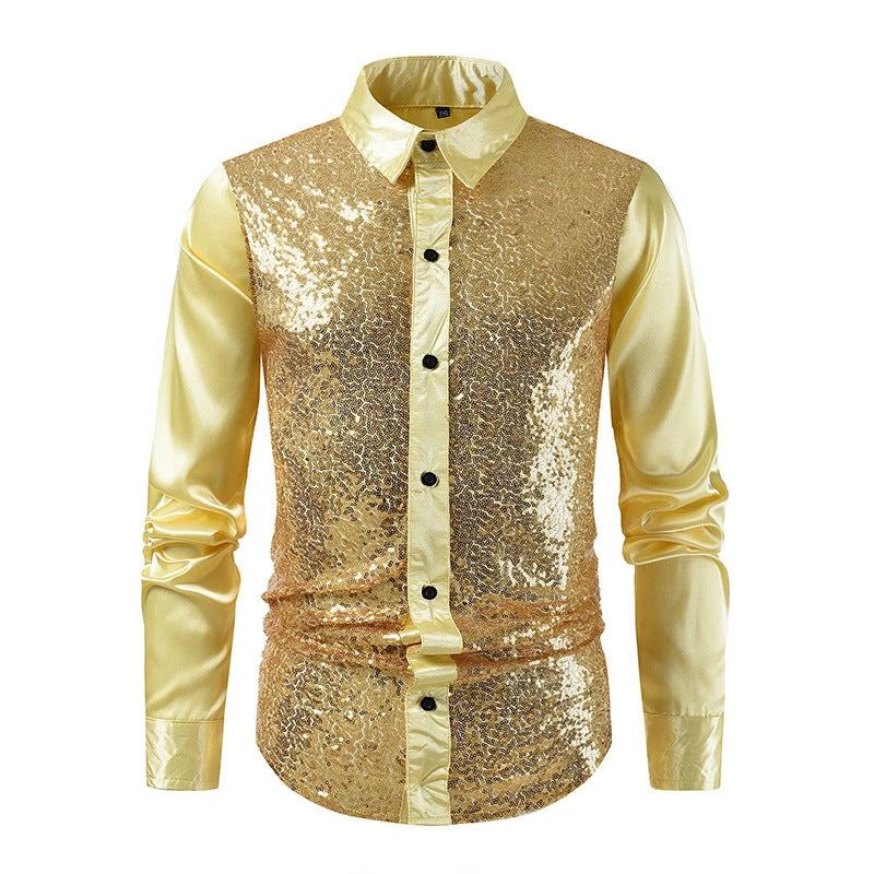 Men's Multi-color European Size Shirt