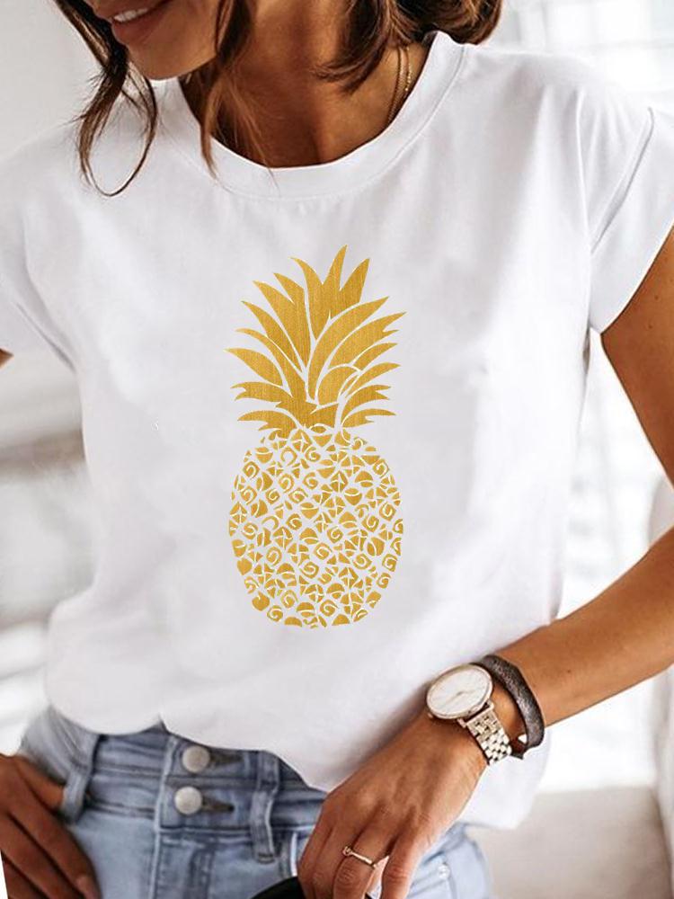 T-shirt AliExpress Amazon Independent Station Kortærmet til kvinder